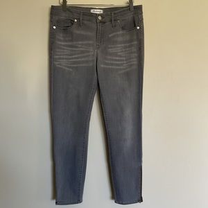 Madewell Gray Skinny Jeans size 32